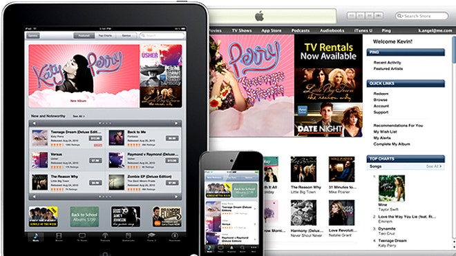whats on apple itunes - music
